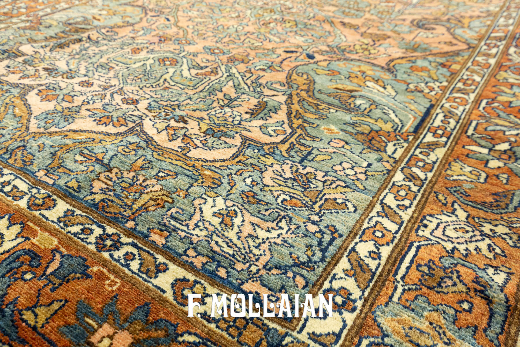 Tapis Lilian Champ de Prière Couleur Saumon n°:72660200